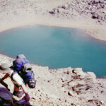 Dubious water source Sierra Nevada Spain backpacking
