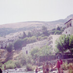 Hot day in Trevélez Sierra Nevada Spain backpacking